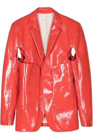 WALTER VAN BEIRENDONCK Star cut-out blazer