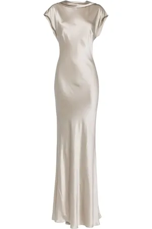 Michelle Mason Backless silk gown