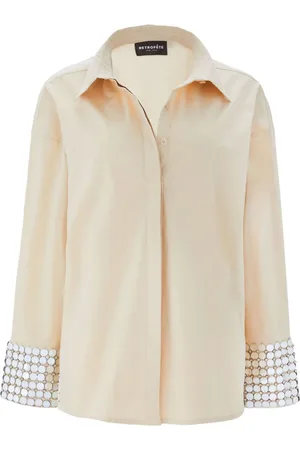 Retrofete Ozella disc-embellished shirt