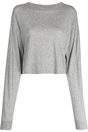 JOHN ELLIOTT Jersey long-sleeve cropped T-shirt