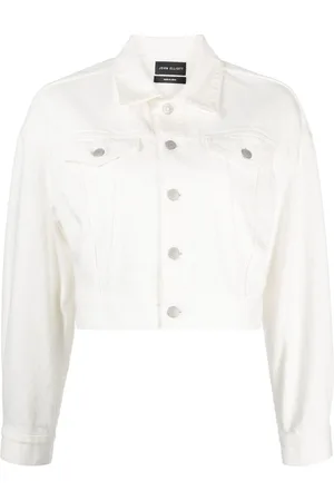 JOHN ELLIOTT Hickory cropped denim jacket