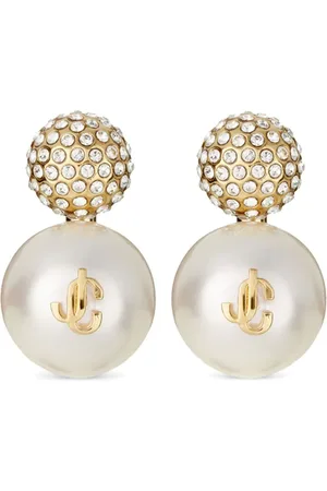 Jimmy Choo Auri crystal-embellished earring
