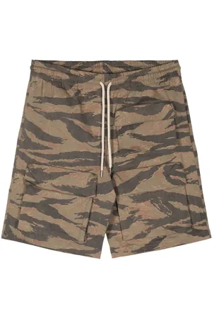 MOUTY Nate camouflage-print shorts