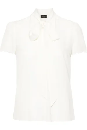 Etro Pussy-bow collar silk blouse