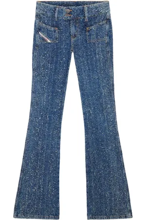 Diesel D-Ebush low-rise flared jeans