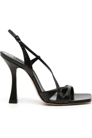 Casadei Geraldine 100mm leather sandals