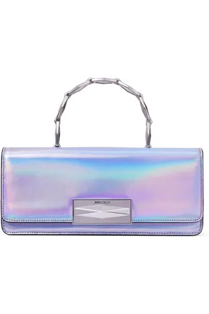 Jimmy Choo Diamond Chain iridescent-effect tote bag