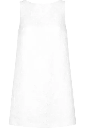 Dolce & Gabbana Brocade sleeveless shift minidress