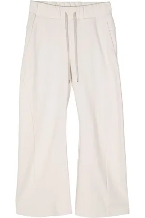 ATTACHMENT Drawstring-waistband wide-leg trousers