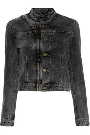 Y / PROJECT Cropped denim jacket