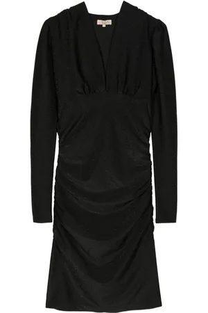 by Ti Mo SD Glitter draped mini dress