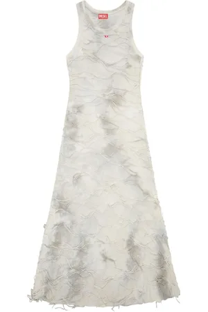 Diesel D-Jaral cotton maxi dress