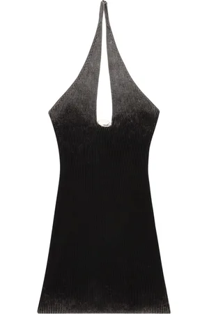 Diesel M-Larisa Oval D-plaque mini dress