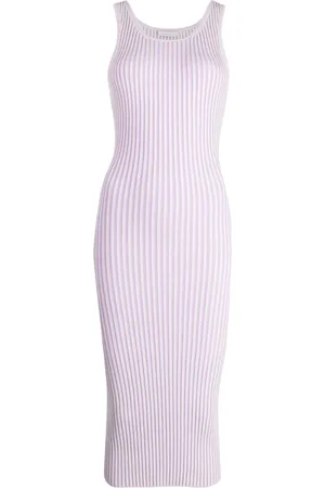 JOHN ELLIOTT Piper ribbed-knit midi dress