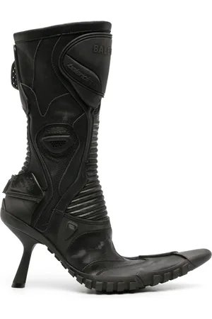 Balenciaga Biker 90mm leather boots