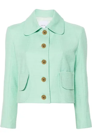 Patou Cropped tweed jacket