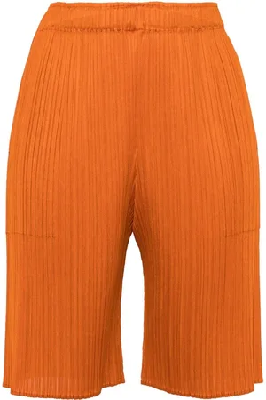 PLEATS PLEASE ISSEY MIYAKE Knee-length pleated shorts