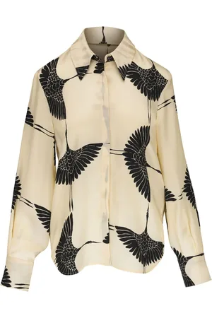 Khaite Minta satin shirt