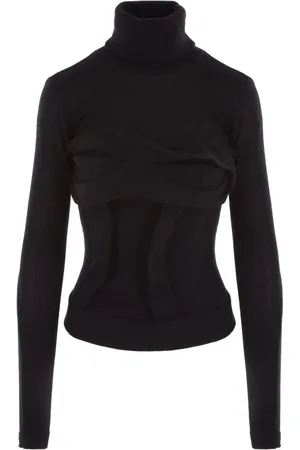 JORDAN LUCA Gathered-detail layered jumper