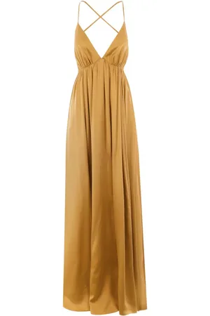 ZIMMERMANN V-neck silk maxi dress