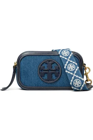 Tory Burch Mini Miller denim crossbody bag