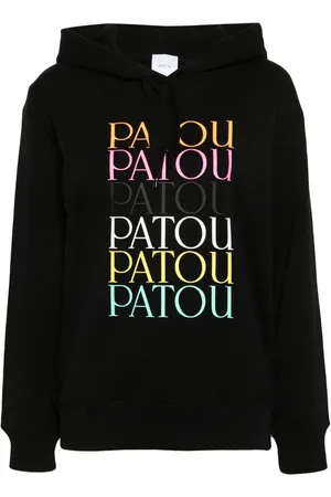 Patou Logo-print cotton hoodie
