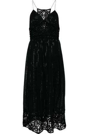 Twin-Set Crochet-detailing dress