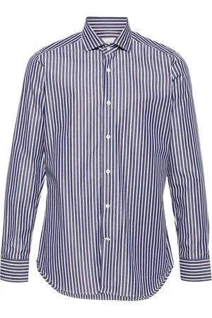 Tintoria Mattei Striped cotton shirt