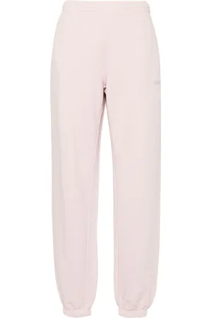 ROTATE Logo-embroidered track pants