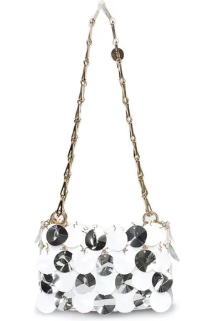 Paco rabanne Sparkle Discs sequin-design mini bag