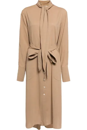 Peter Do Belted handkerchief shirtdress