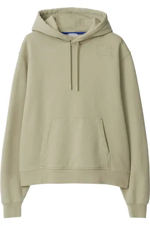 Burberry EKD-embroidery cotton hoodie