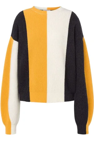 Moschino Striped ribbed jumper