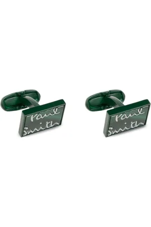 Paul Smith Debossed-logo cufflings