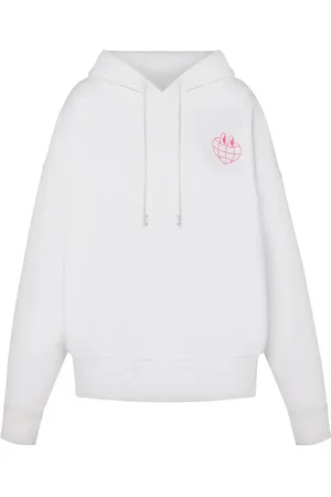 Moschino Graphic-print cotton hoodie