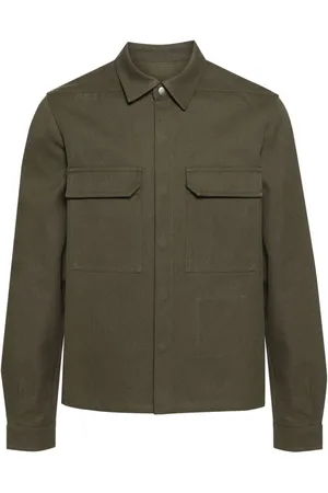 Rick Owens X Bonotto cotton shirt jacket