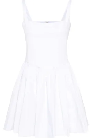 Maje Pleated sleeveless mini dress