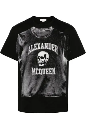 Alexander McQueen Graphic-print cotton T-shirt