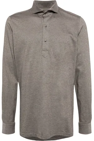 N.PEAL Marseille long-sleeve polo shirt