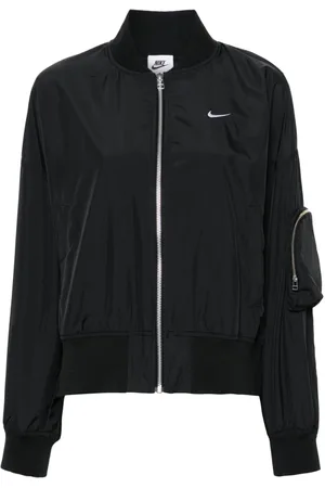 Nike Swoosh-embroidered bomber jacket