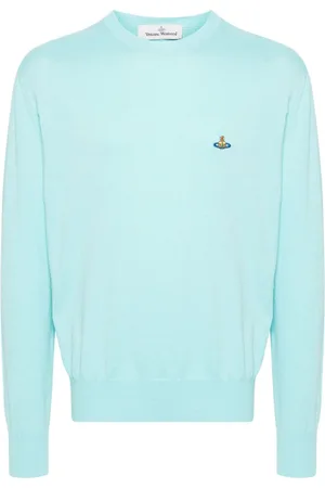 Vivienne Westwood Orb-embroidered cotton jumper