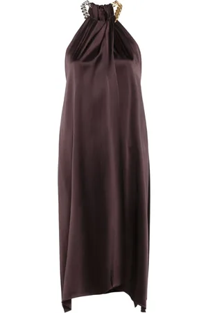 Stella McCartney Falabella-chain midi dress