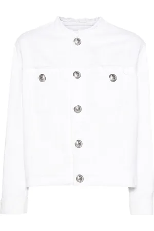 Zadig & Voltaire Kaely frayed denim jacket