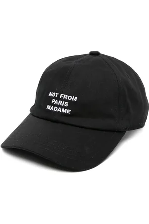 Drôle de Monsieur Not From Paris cotton baseball cap