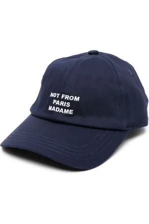 Drôle de Monsieur Not From Paris cotton baseball cap