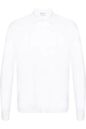 FEDELI Alby long-sleeve polo shirt
