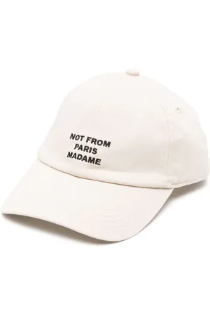 Drôle de Monsieur Not From Paris cotton baseball cap