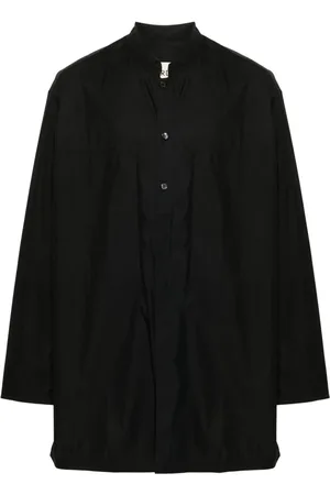 Mordecai Stripe-detail cotton shirt