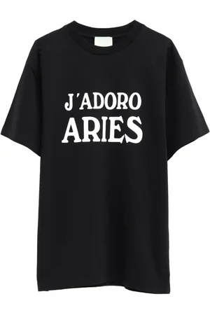 ARIES Slogan-print cotton t-shirt