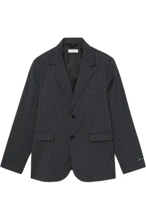 mfpen Pinstripe wool blazer